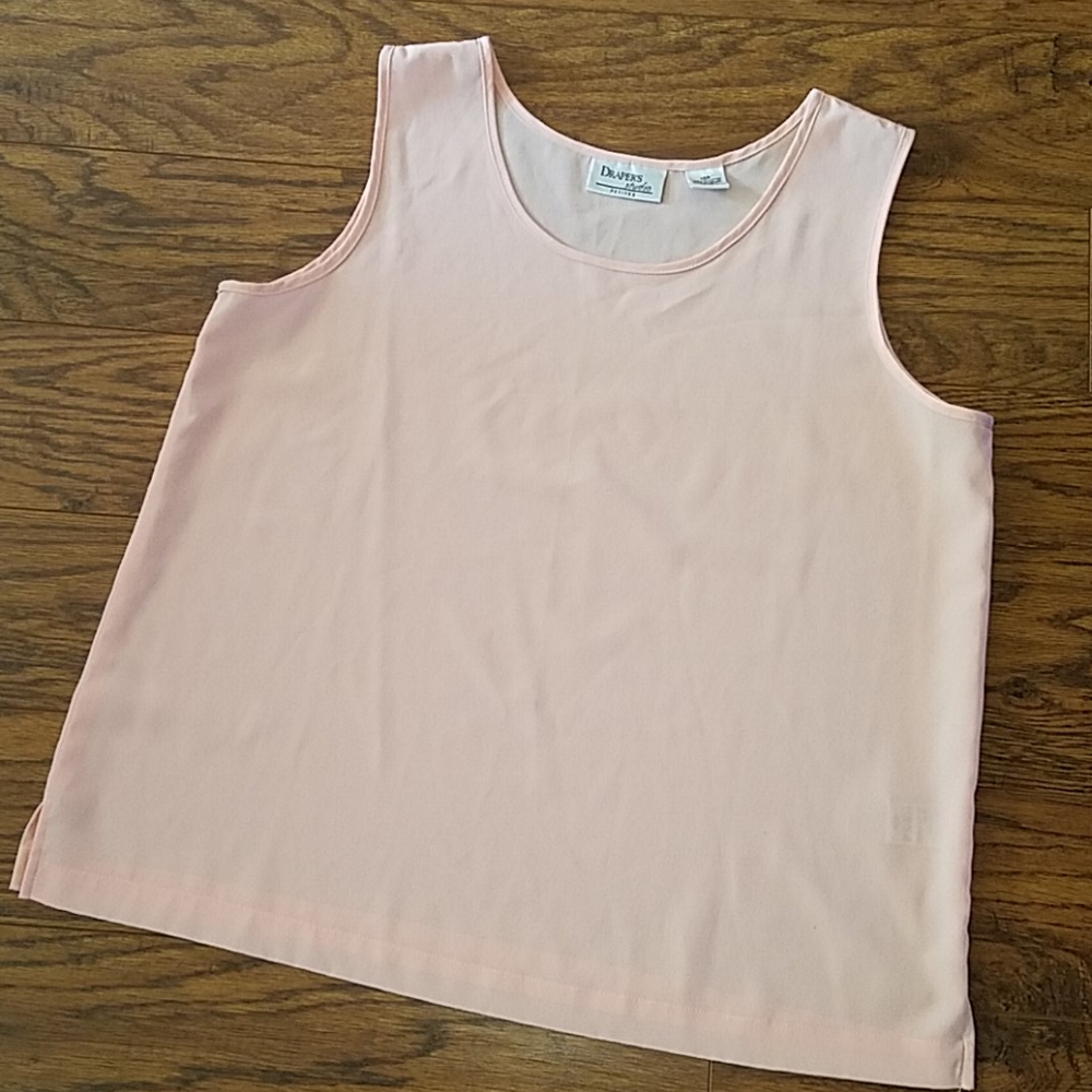 Draper's studio Petites sleeveless top